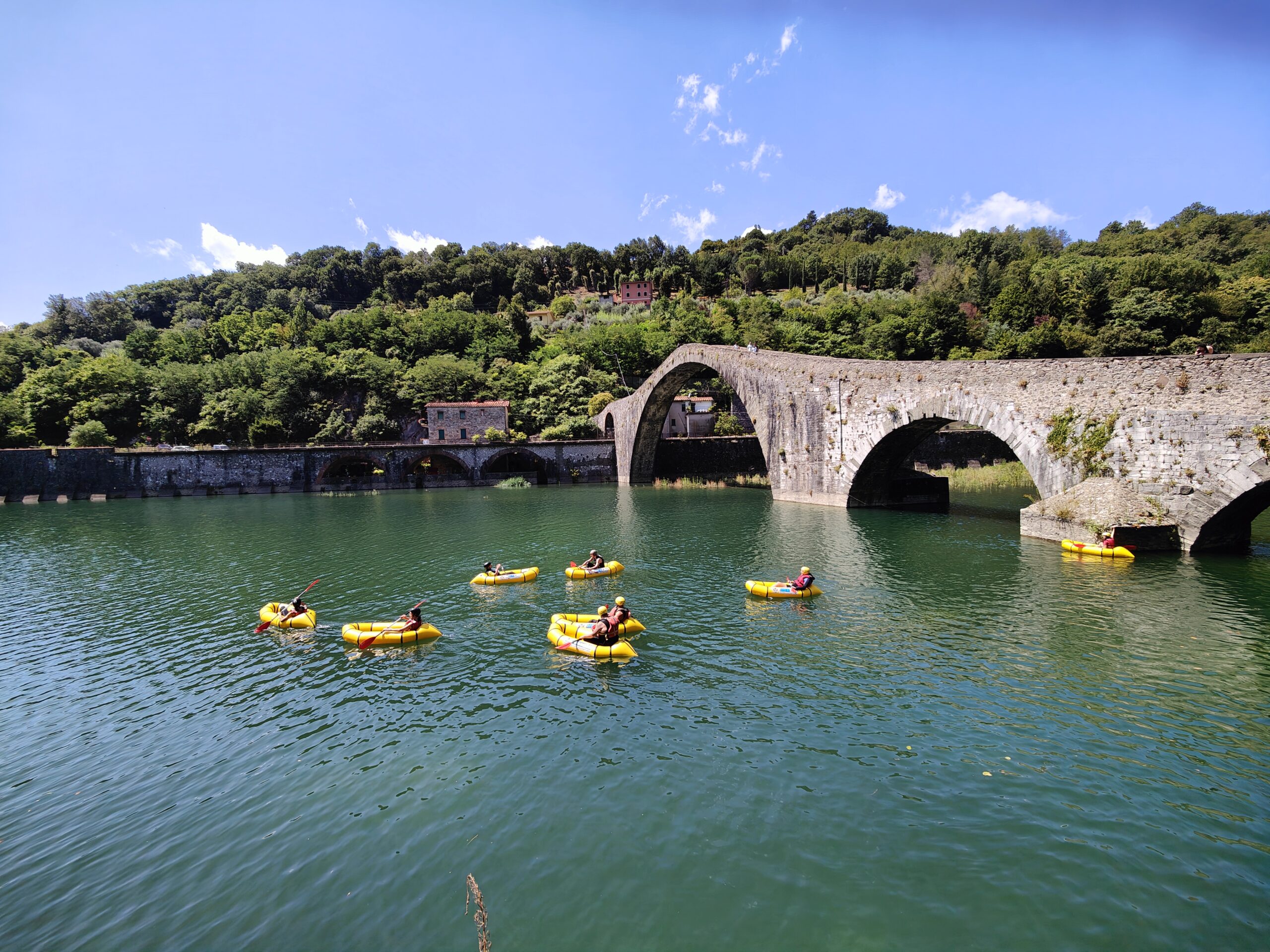 Canyoning & Rafting in Toscana con Adrenalima